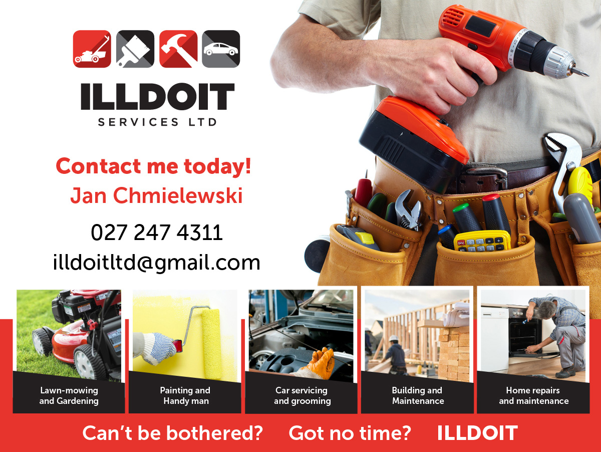 Illdoit LTD, Lawn Mowing & Gardening, Painting and Handy Man, Car Servicing and Grooming, Building and Maintenance, Home Repairs